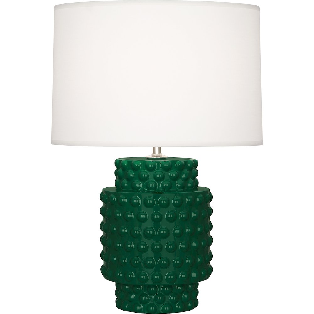 Jungle Dolly Accent Lamp in Jungle Glazed Textured Ceramic Color. Picture 1