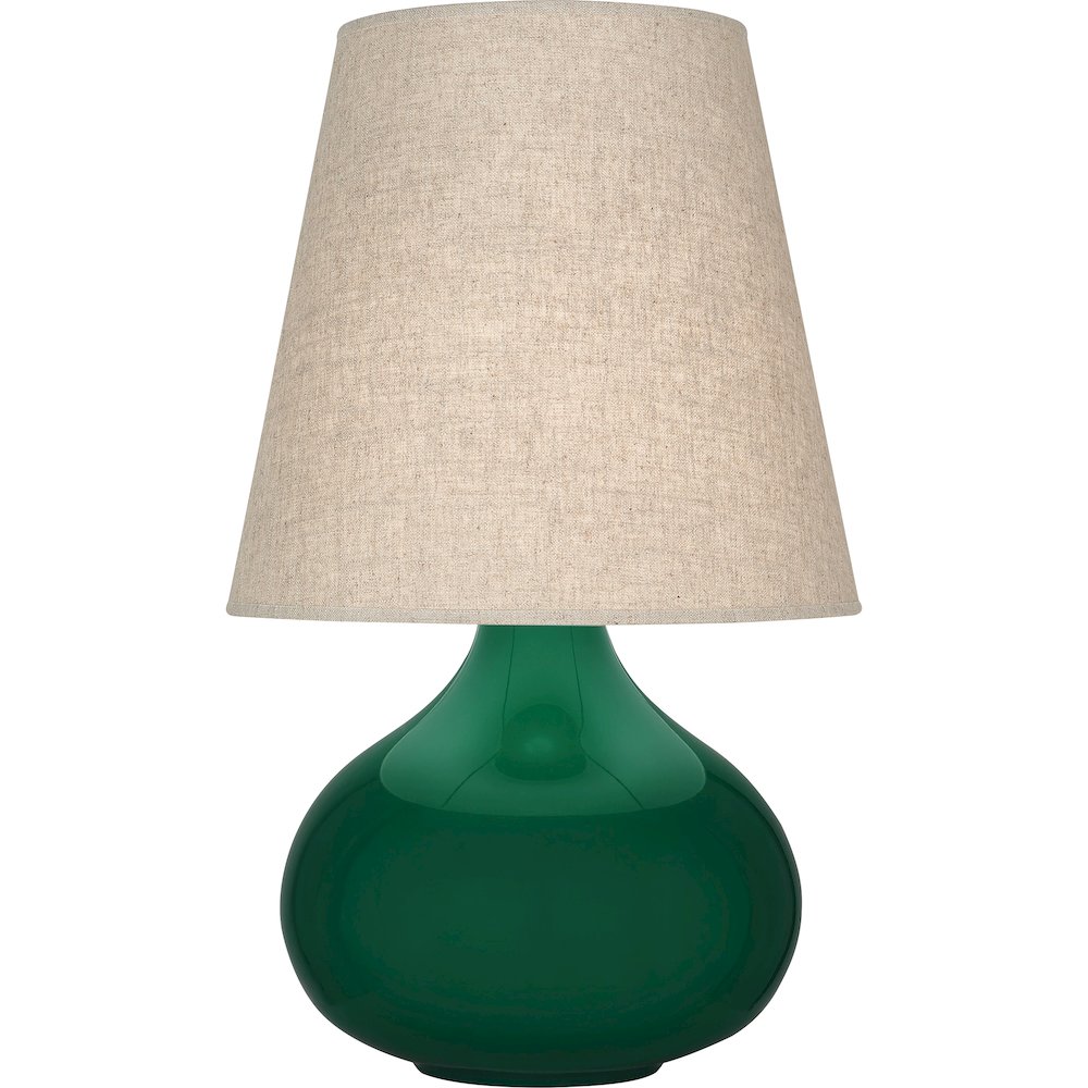 Jungle June Accent Lamp in Jungle Glazed Ceramic Color. Picture 1