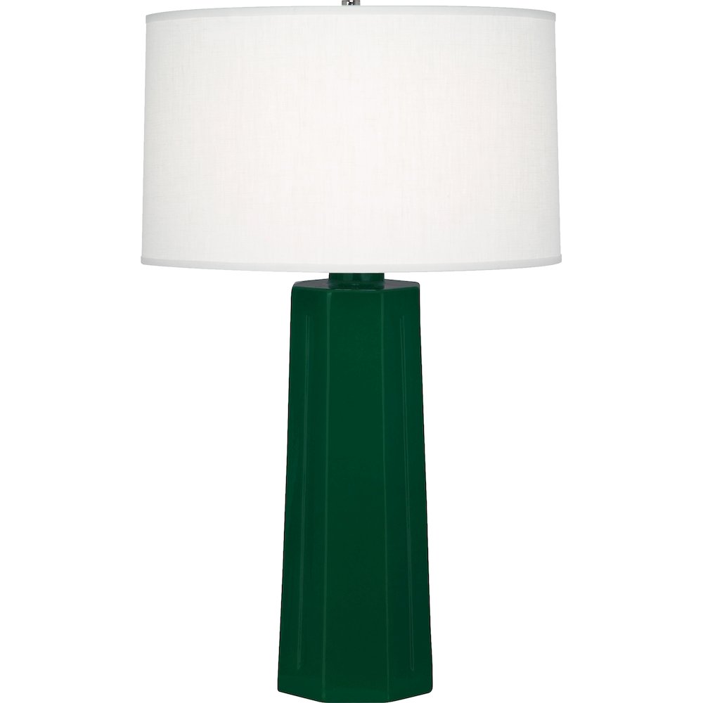 Jungle Mason Table Lamp in Jungle Glazed Ceramic Color. Picture 1
