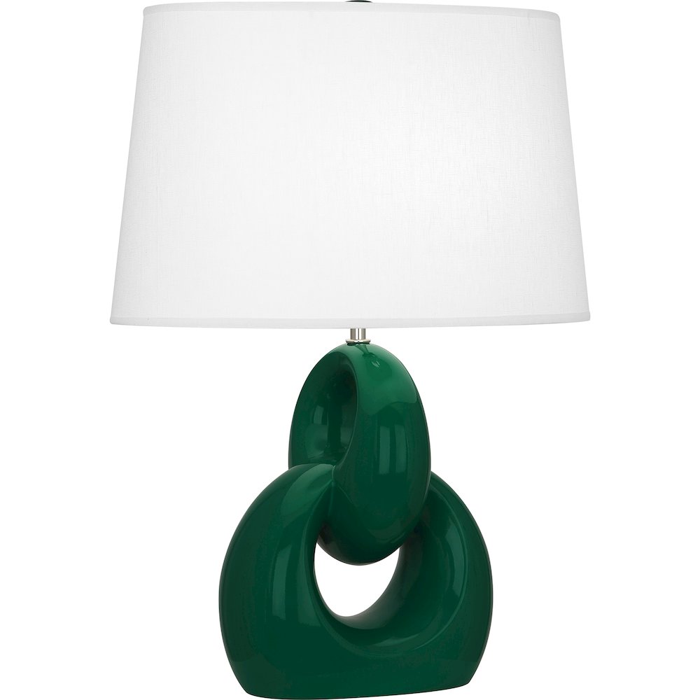 Jungle Fusion Table Lamp in Jungle Glazed Ceramic Color. Picture 1