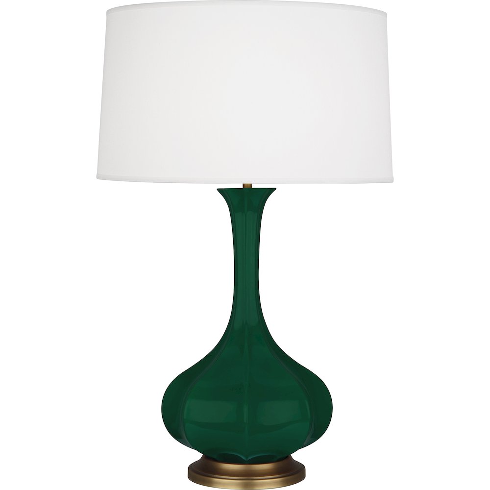 Jungle Pike Table Lamp in Jungle Glazed Ceramic Color. Picture 1