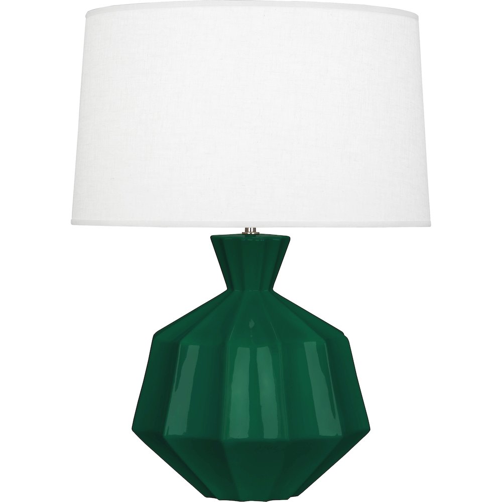 Jungle Orion Table Lamp in Jungle Glazed Ceramic Color. Picture 1
