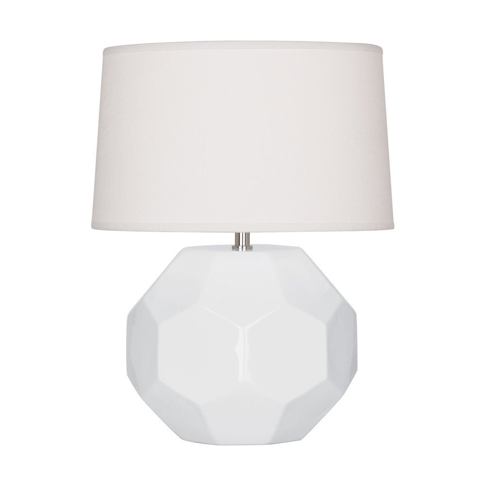 Lily Franklin Accent Lamp in Lily Glazed Ceramic Color. Picture 1