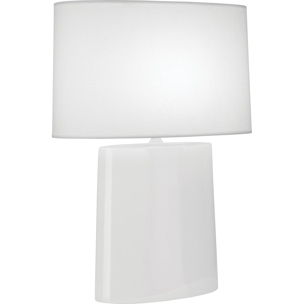 Lily Victor Table Lamp in Lily Glazed Ceramic Color. Picture 1