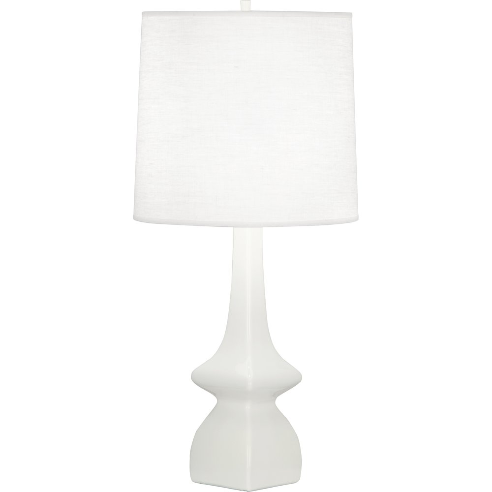 Lily Jasmine Table Lamp in Lily Glazed Ceramic Color. Picture 1