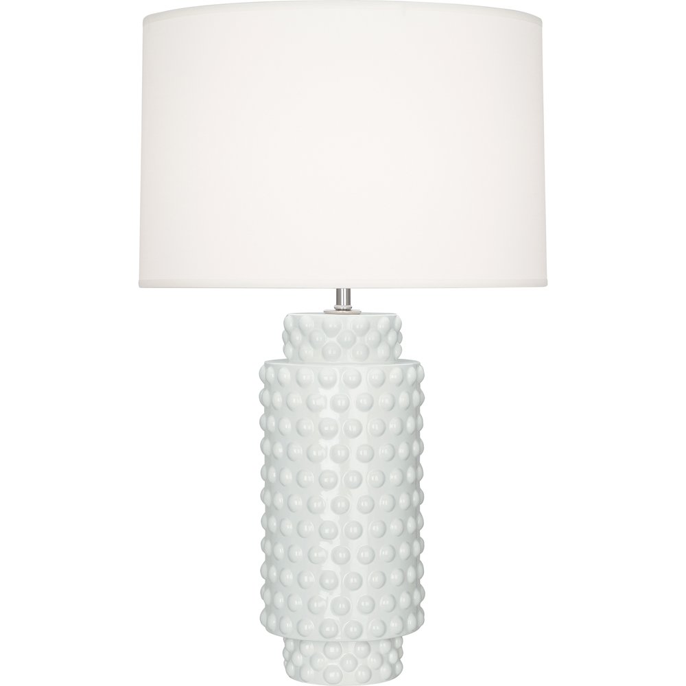 Lily Dolly Table Lamp in Lily Glazed Textured Ceramic Color. Picture 1