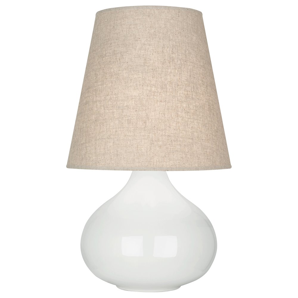 Lily June Accent Lamp in Lily Glazed Ceramic Color. Picture 1