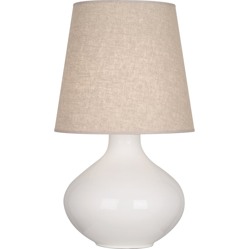 Lily June Table Lamp in Lily Glazed Ceramic Color. Picture 1