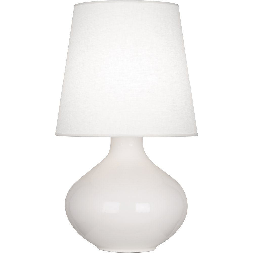 Lily June Table Lamp in Lily Glazed Ceramic Color. Picture 1