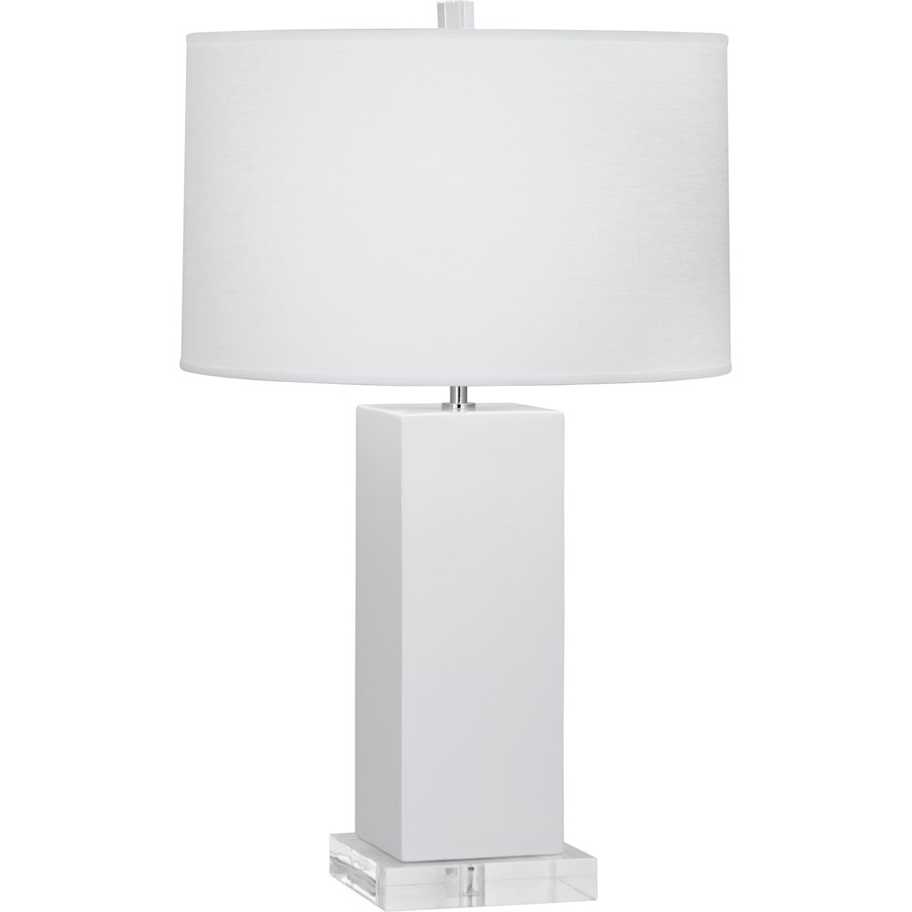 Lily Harvey Table Lamp in Lily Glazed Ceramic Color. Picture 1