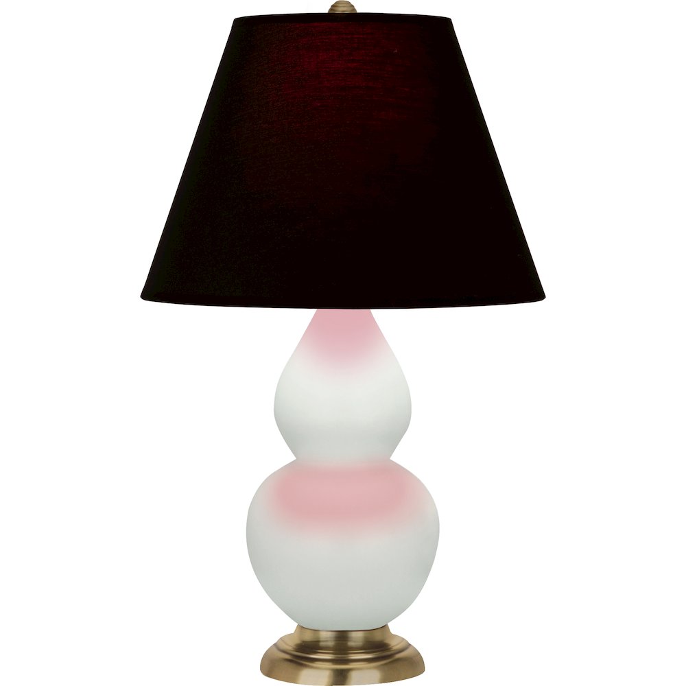 Matte Celadon Small Double Gourd Accent Lamp. Picture 1
