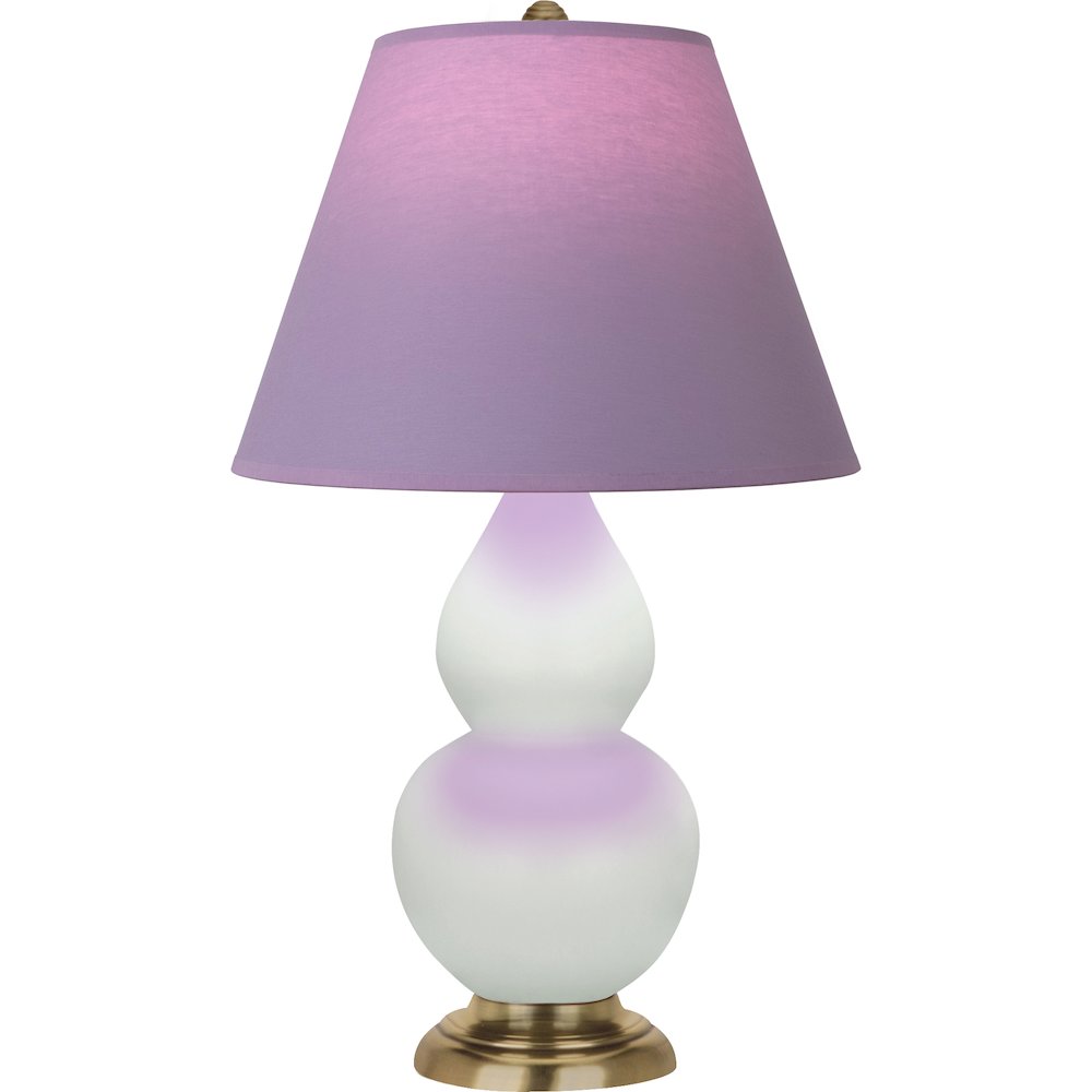 Matte Celadon Small Double Gourd Accent Lamp. Picture 1