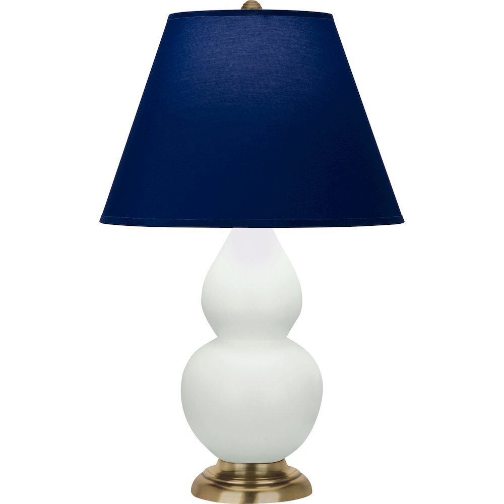 Matte Celadon Small Double Gourd Accent Lamp. Picture 1