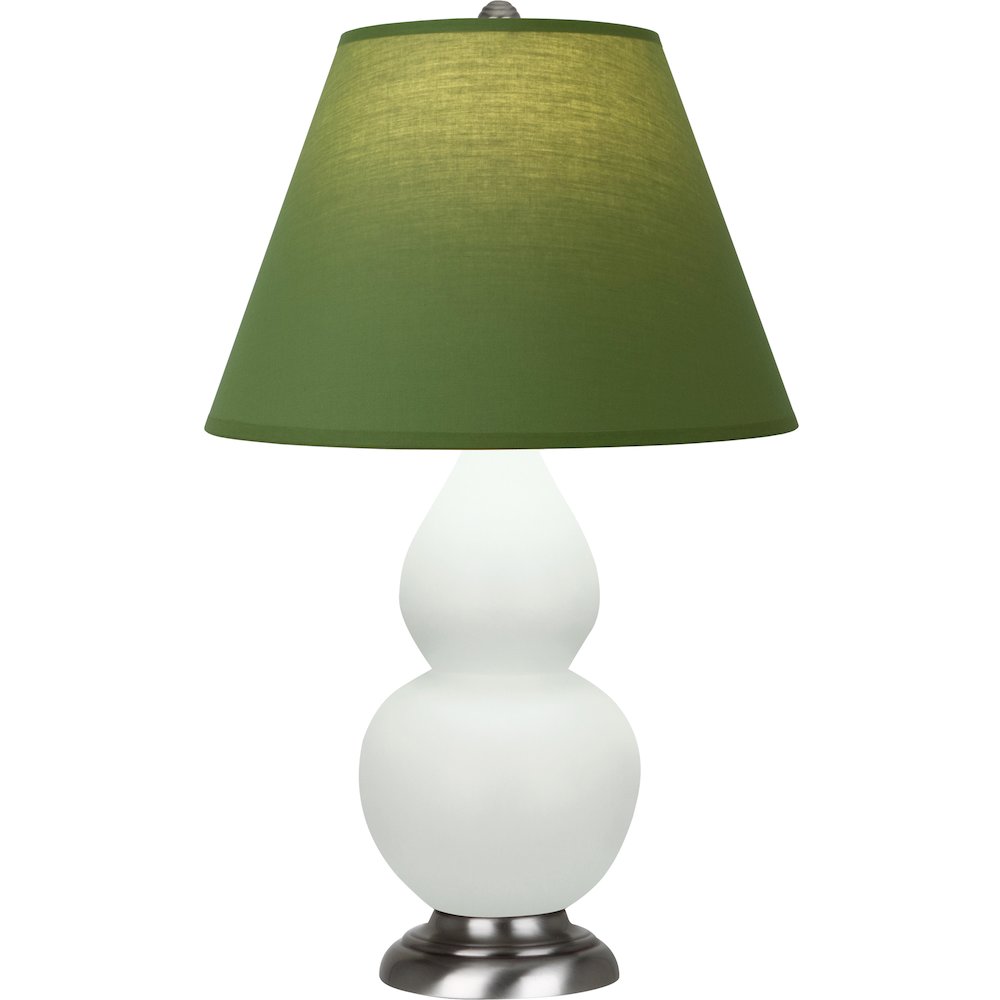 Matte Celadon Small Double Gourd Accent Lamp. Picture 1