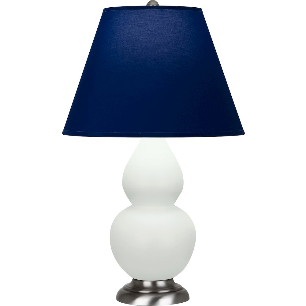 Matte Celadon Small Double Gourd Accent Lamp. Picture 1