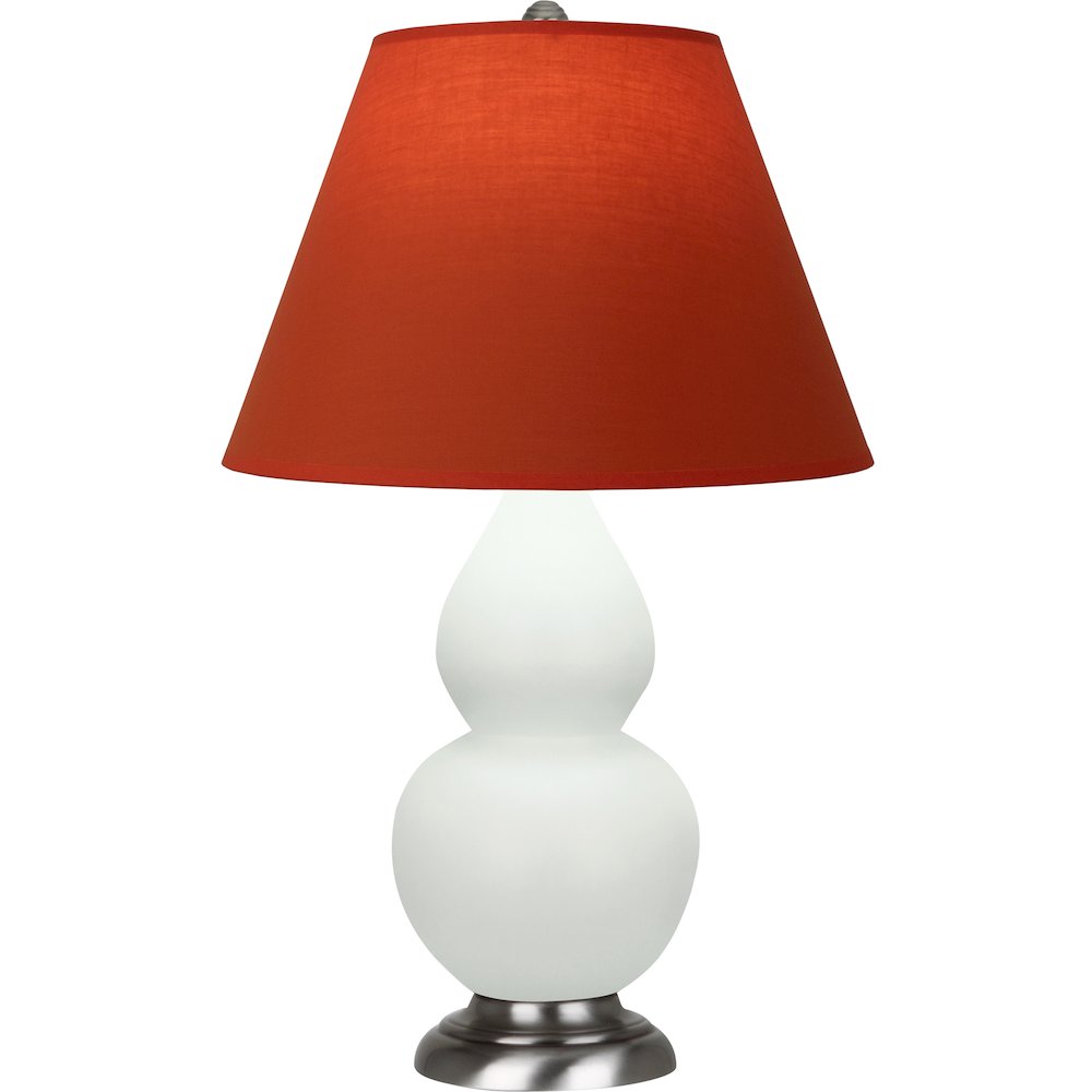 Matte Celadon Small Double Gourd Accent Lamp. Picture 1