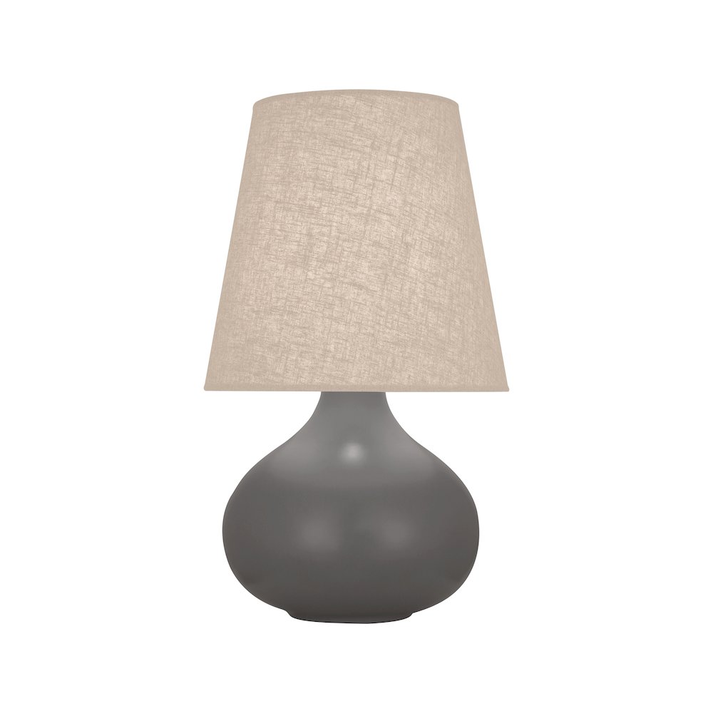 Matte Ash June Accent Lamp in Matte Ash Glazed Ceramic Color. Picture 1