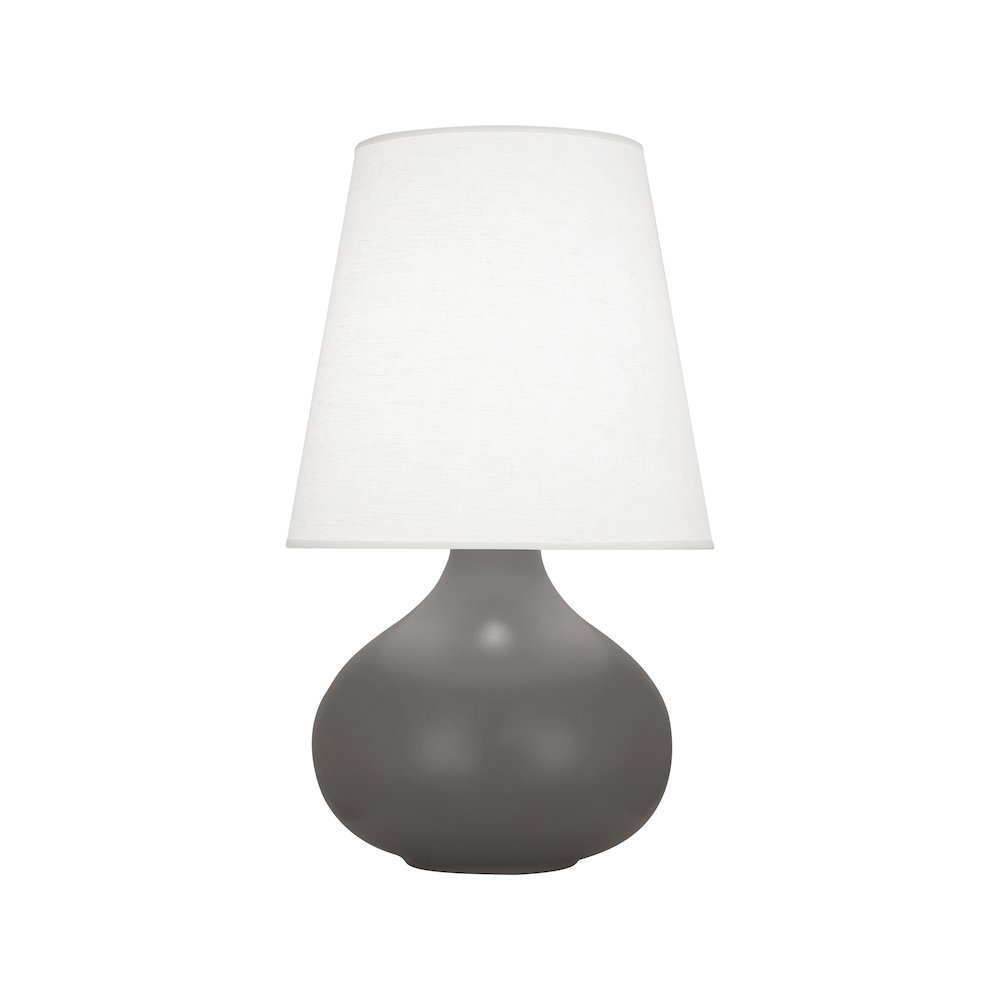 Matte Ash June Accent Lamp in Matte Ash Glazed Ceramic Color. Picture 1
