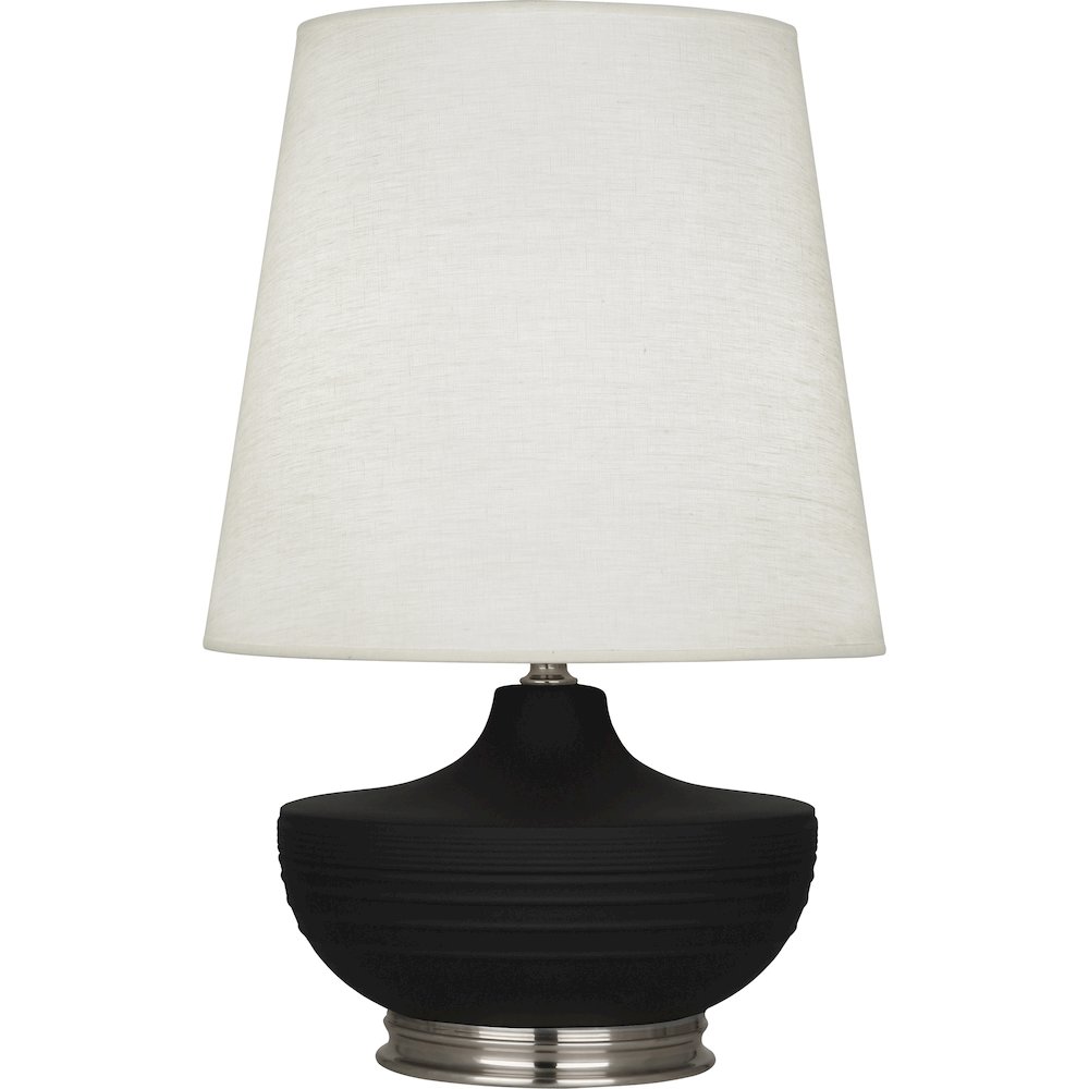 Matte Dark Coal Michael Berman Nolan Table Lamp. Picture 1