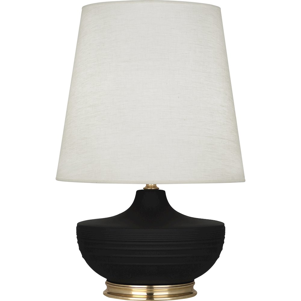 Matte Dark Coal Michael Berman Nolan Table Lamp. Picture 1
