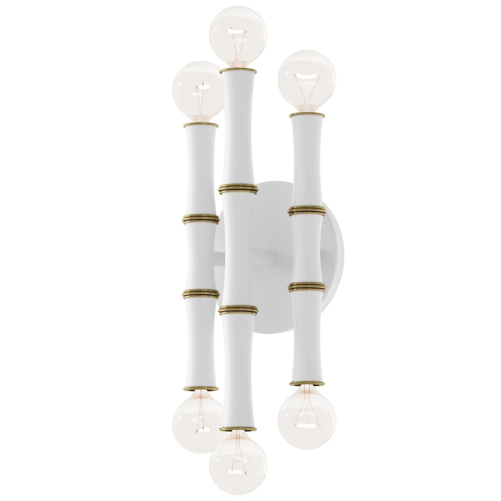 Kane Wall Sconce in Matte Daisy Color. Picture 1