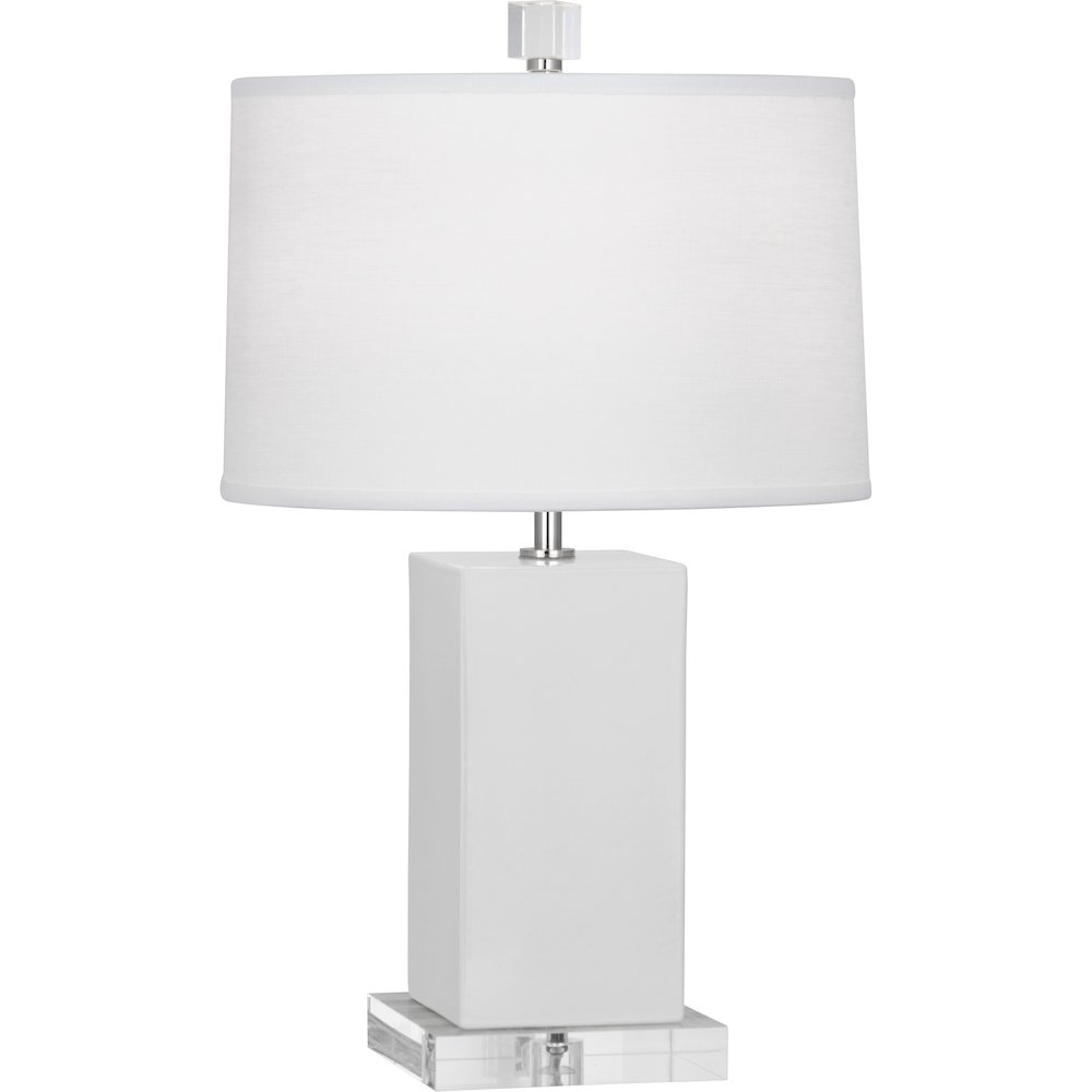 Matte Daisy Harvey Accent Lamp in Matte Daisy Glazed Ceramic Color. Picture 1