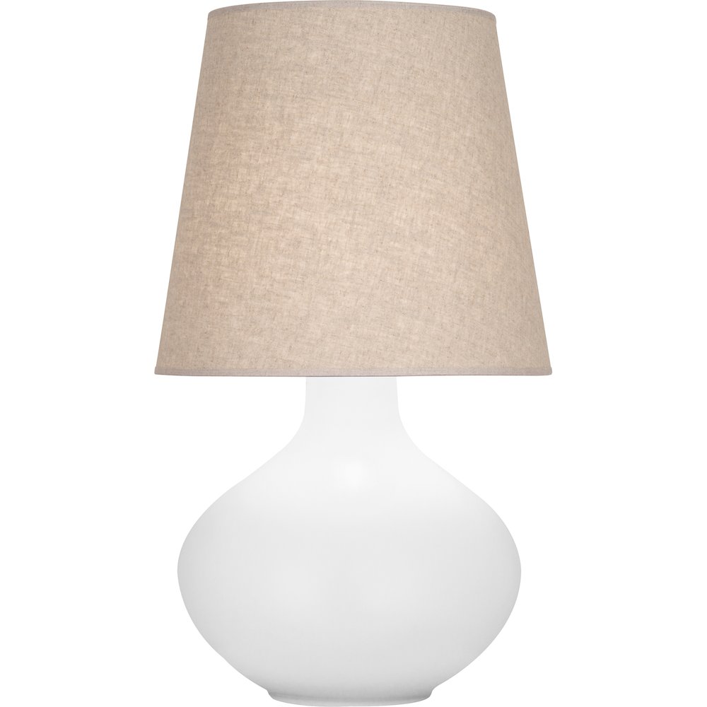 Matte Daisy June Table Lamp in Matte Daisy Glazed Ceramic Color. Picture 1