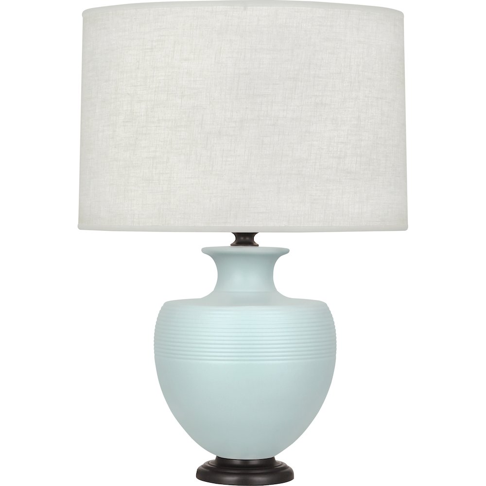 Matte Sky Blue Michael Berman Atlas Table Lamp. Picture 1