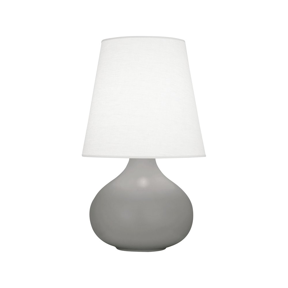 Matte Smokey Taupe June Accent Lamp in Matte Smoky Taupe Glazed Ceramic Color. Picture 1