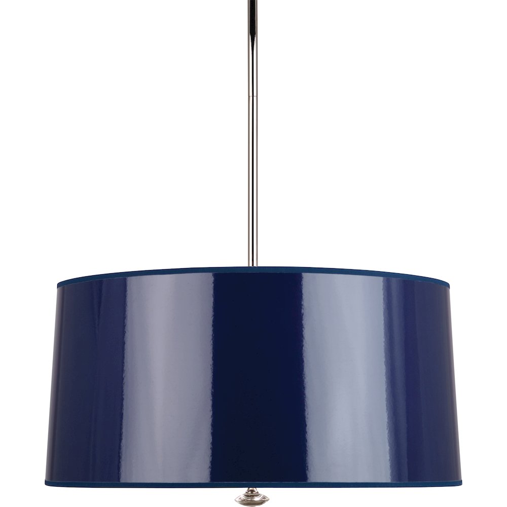 Penelope Pendant in Polished Nickel Color. Picture 1
