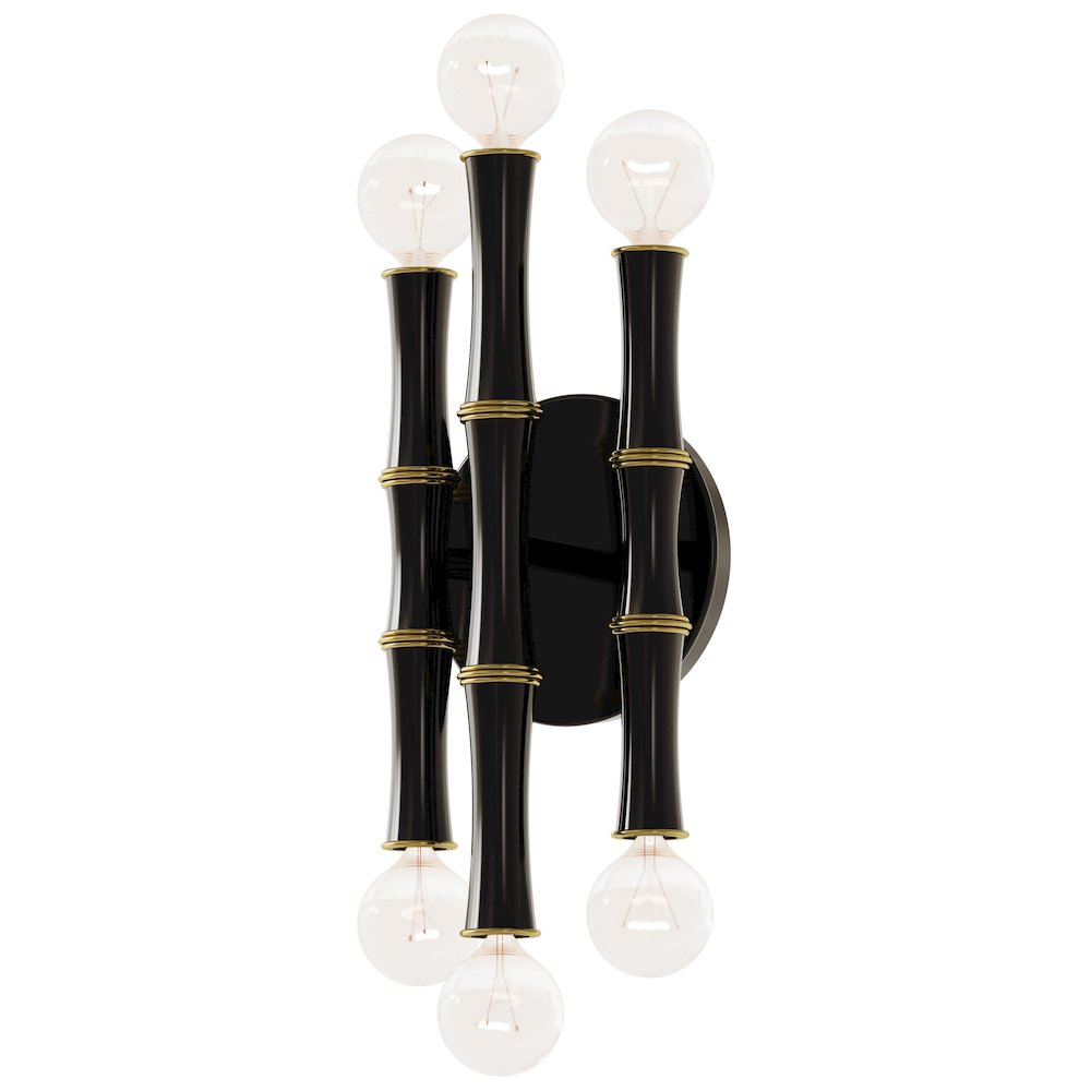 Kane Wall Sconce in Obsidian Color. Picture 1