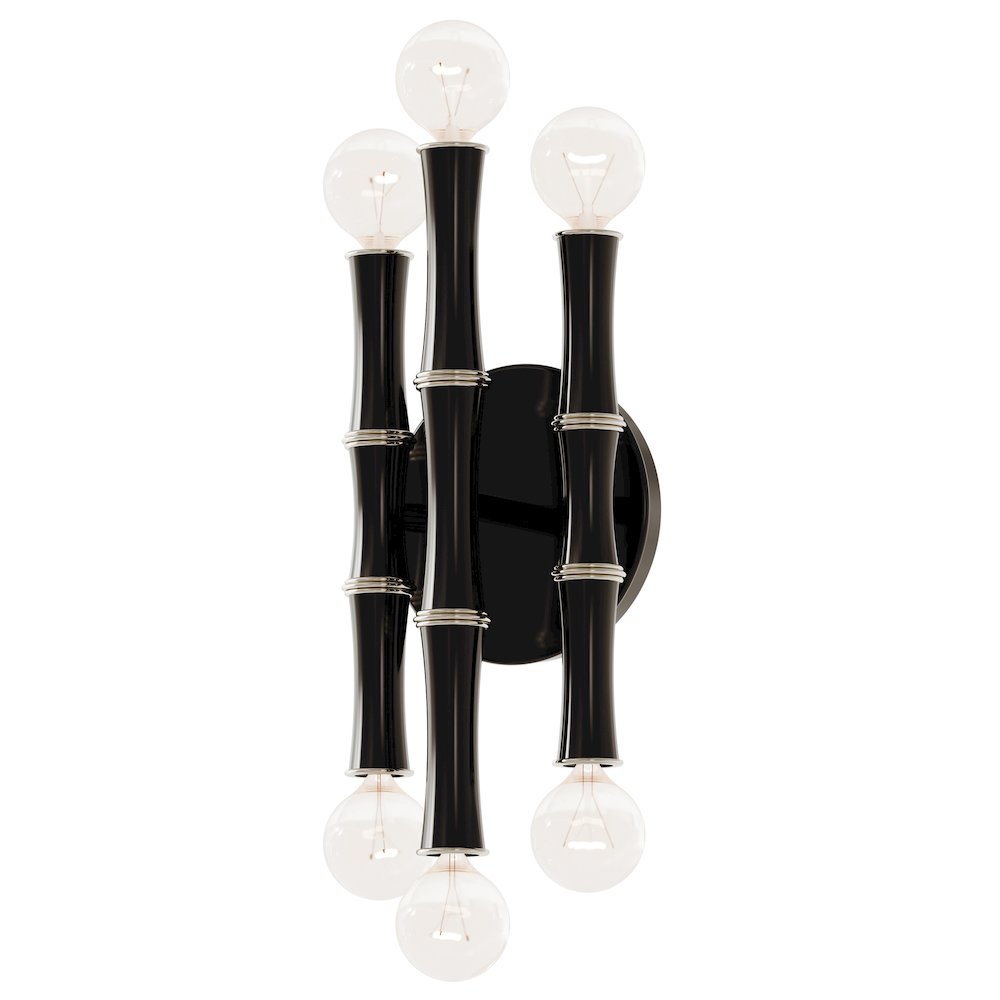 Kane Wall Sconce in Obsidian Color. Picture 1