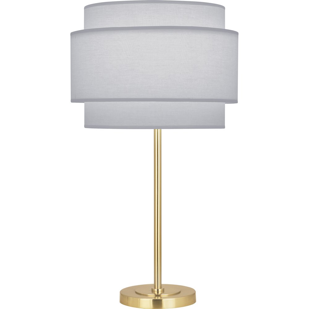 Decker Table Lamp in Modern Brass Color. Picture 1