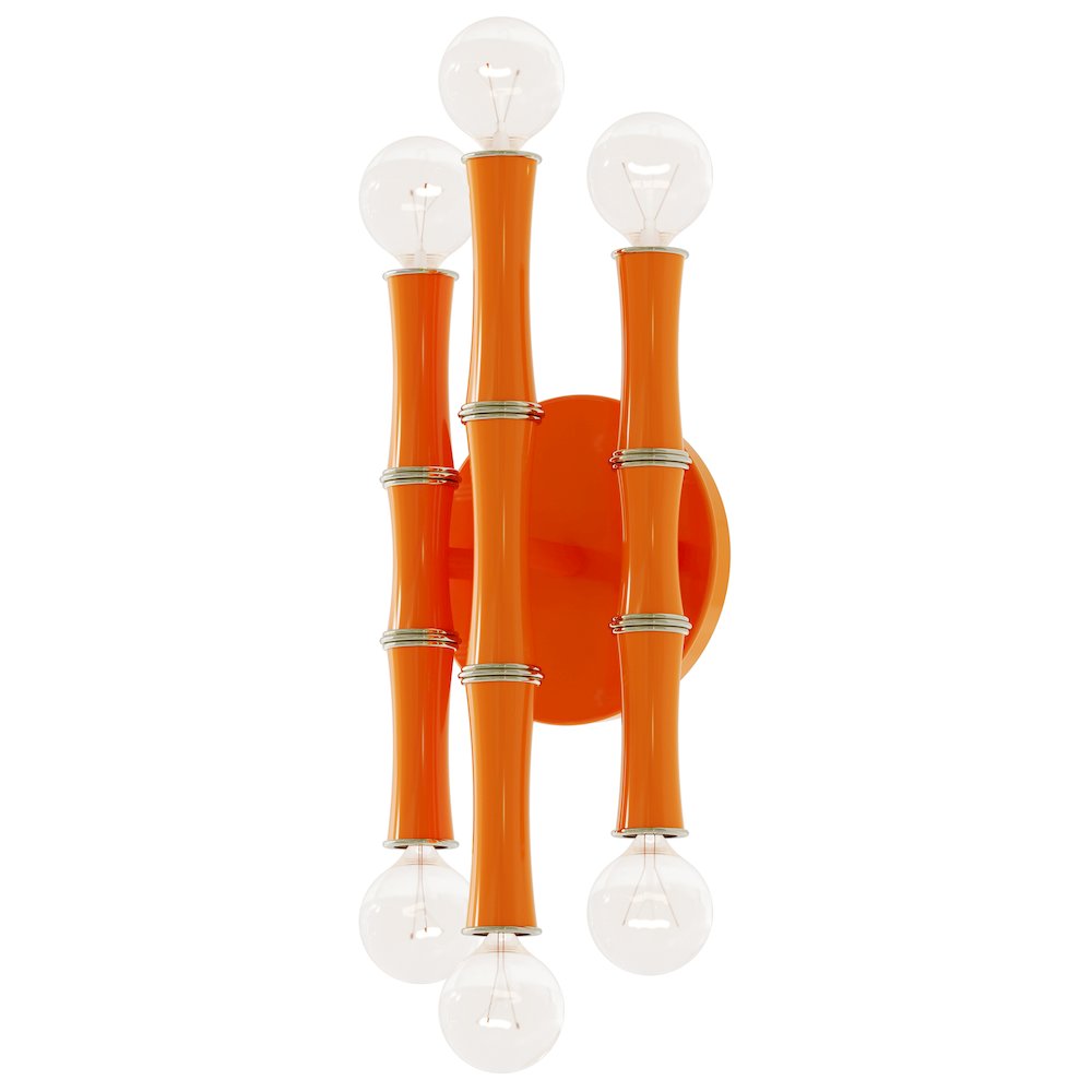 Kane Wall Sconce in Pumpking Color. Picture 1