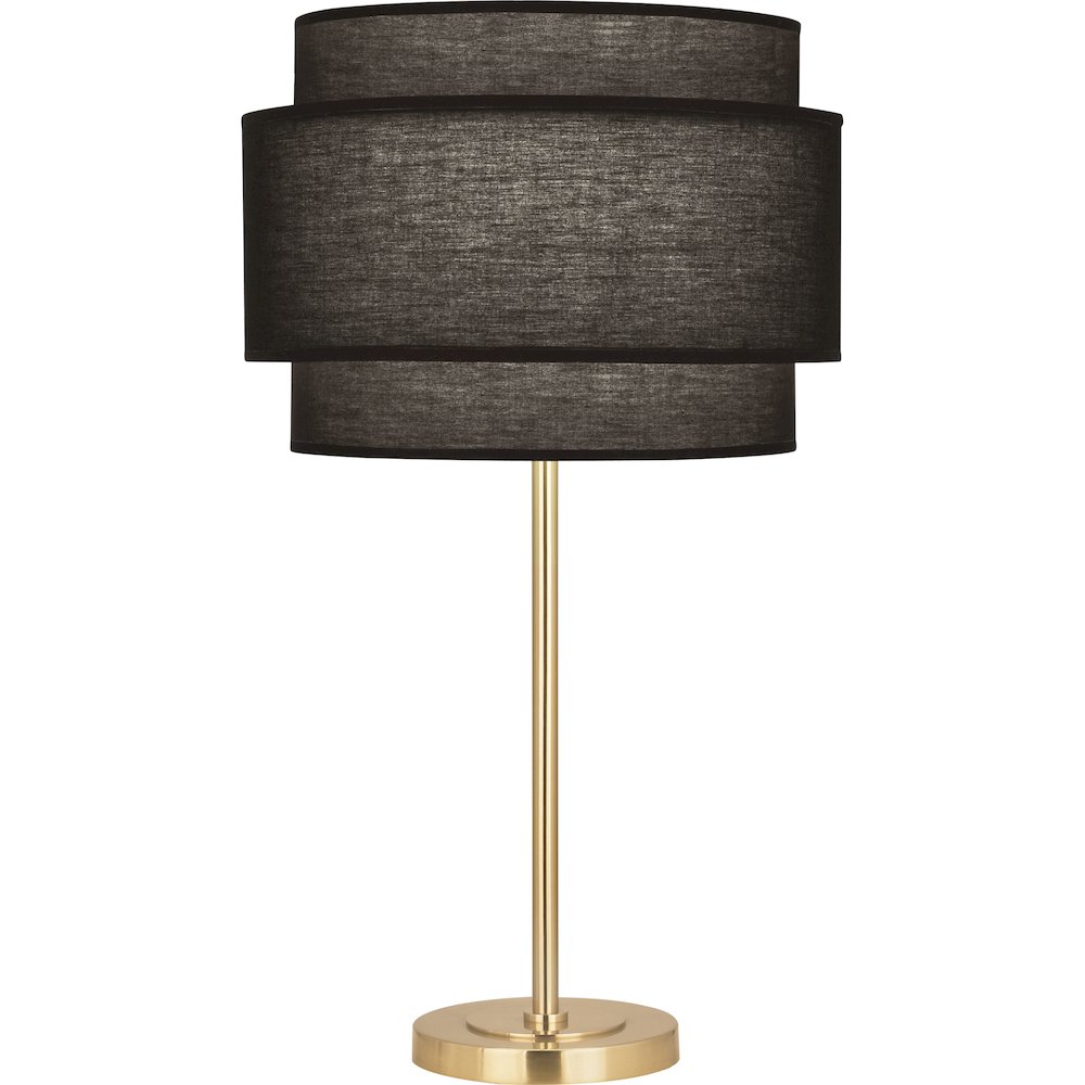 Decker Table Lamp in Modern Brass Color. Picture 1