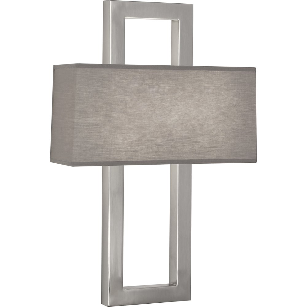 Doughnut Wall Sconce in Antique Silver Color. Picture 1