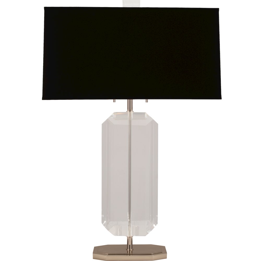 Jacqueline Table Lamp in Polished Nickel Color. Picture 1