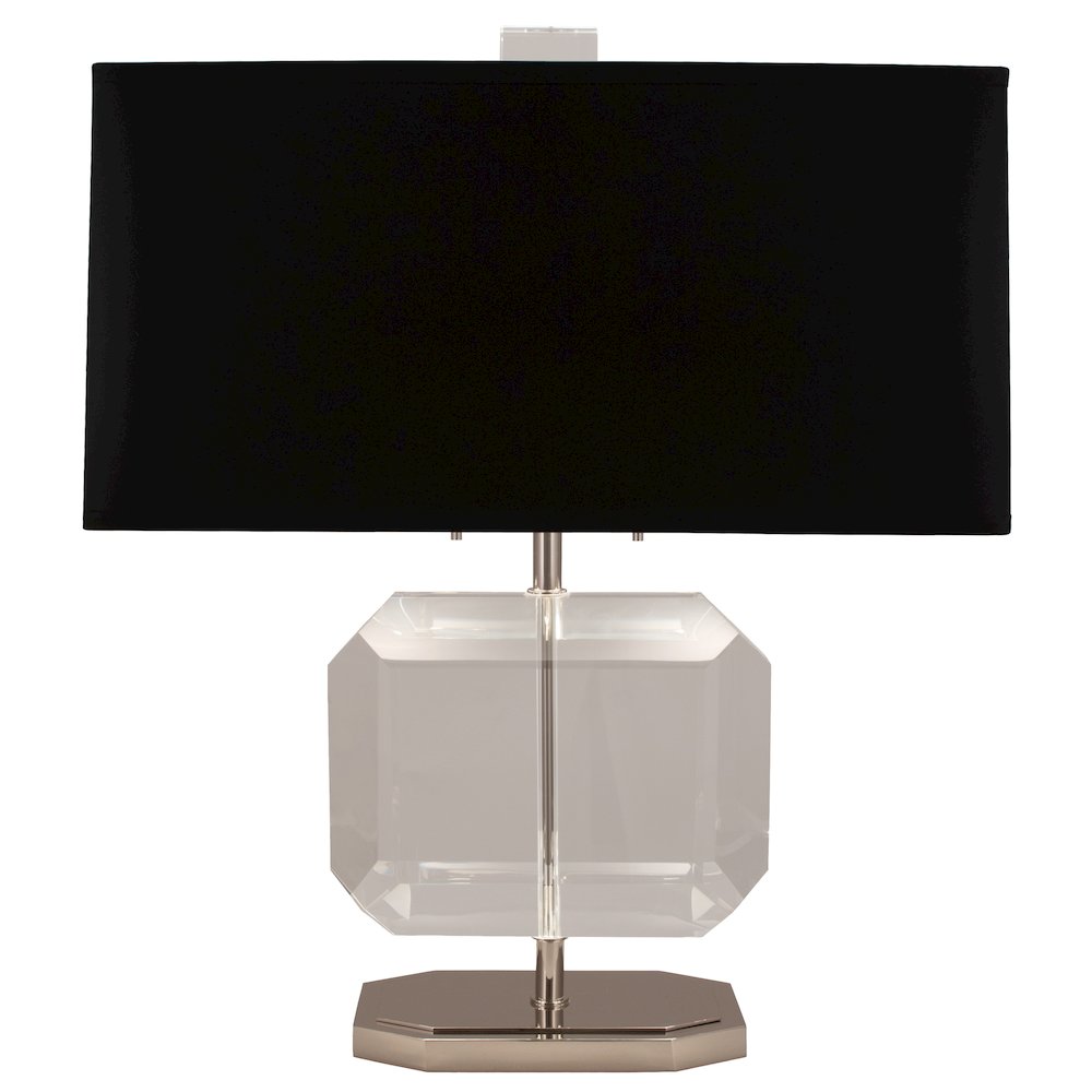 Jacqueline Accent Lamp in Polished Nickel Color. Picture 1