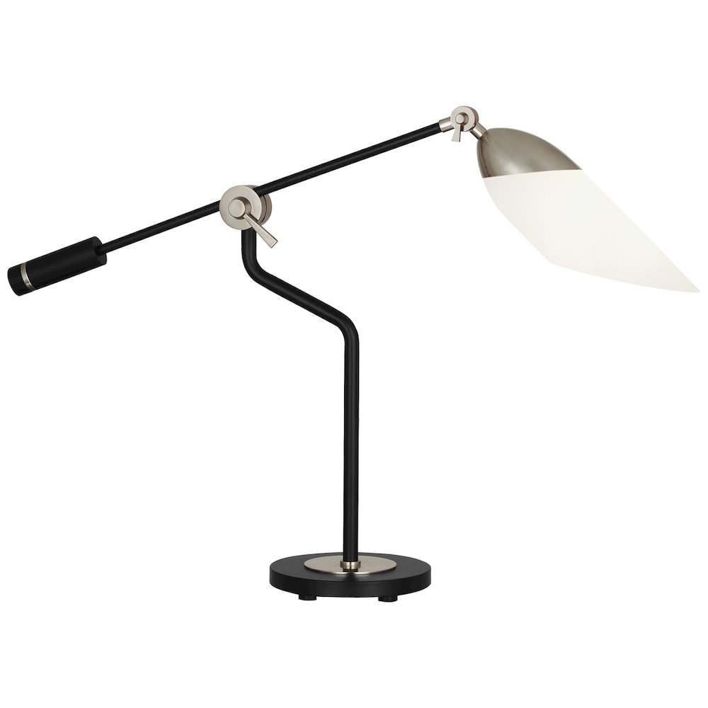 Ferdinand Table Lamp in Matte Black Painted Color. Picture 1