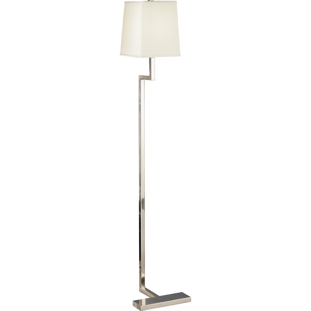 Doughnut Floor Lamp in Antique Silver Color. Picture 1