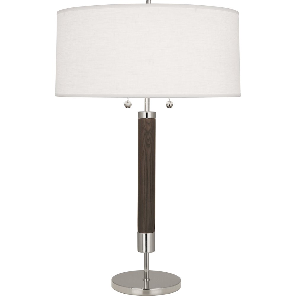 Dexter Table Lamp in Polished Nickel Color. Picture 1