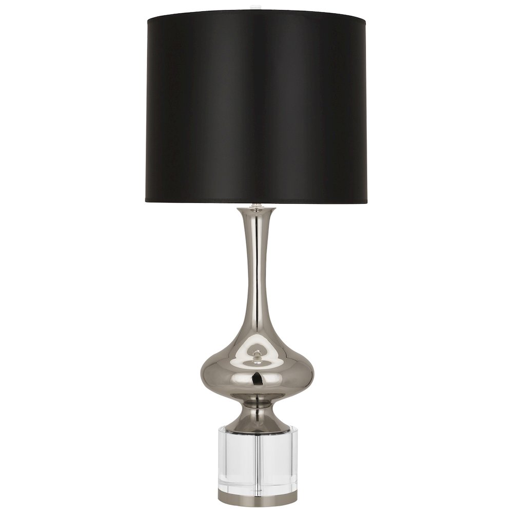 Jeannie Table Lamp in Polished Nickel Color. Picture 1