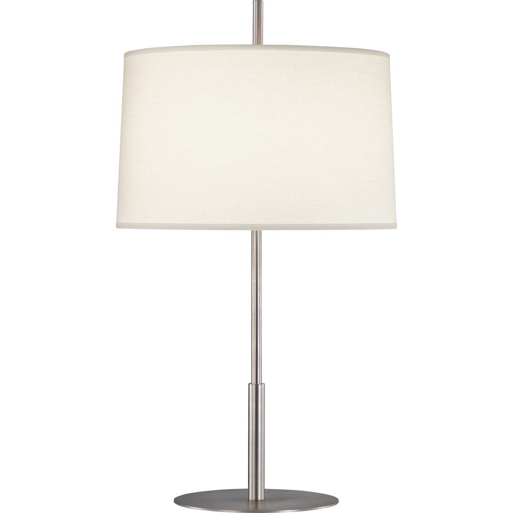 Echo Table Lamp in Stainless Steel Color. Picture 1