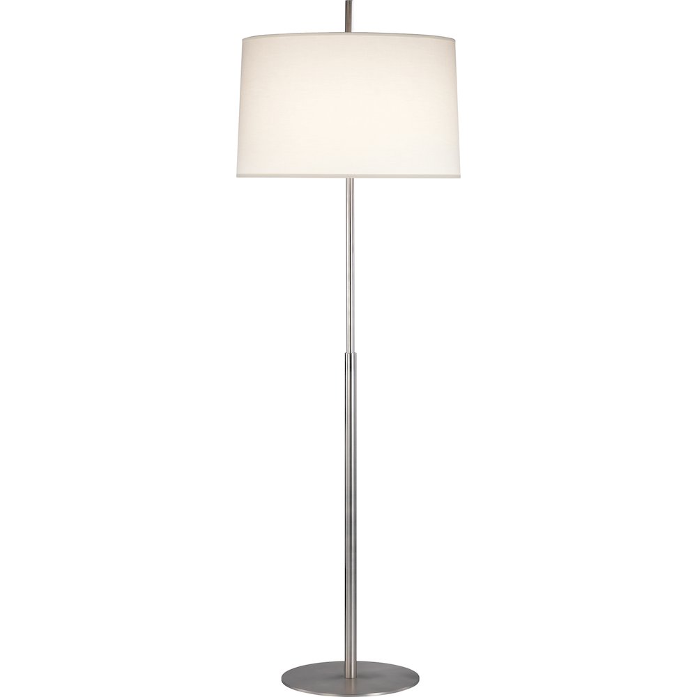 Echo Floor Lamp in Stainless Steel Color. Picture 1