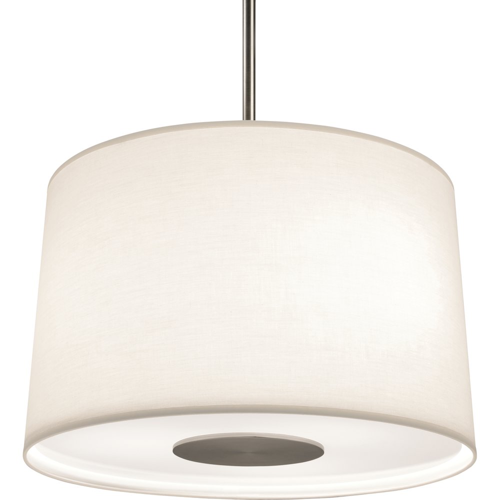 Echo Pendant in Stainless Steel Color. Picture 1