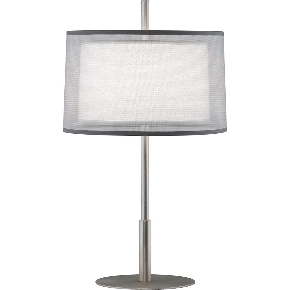 Saturnia Accent Lamp in Stainless Steel Color. Picture 1