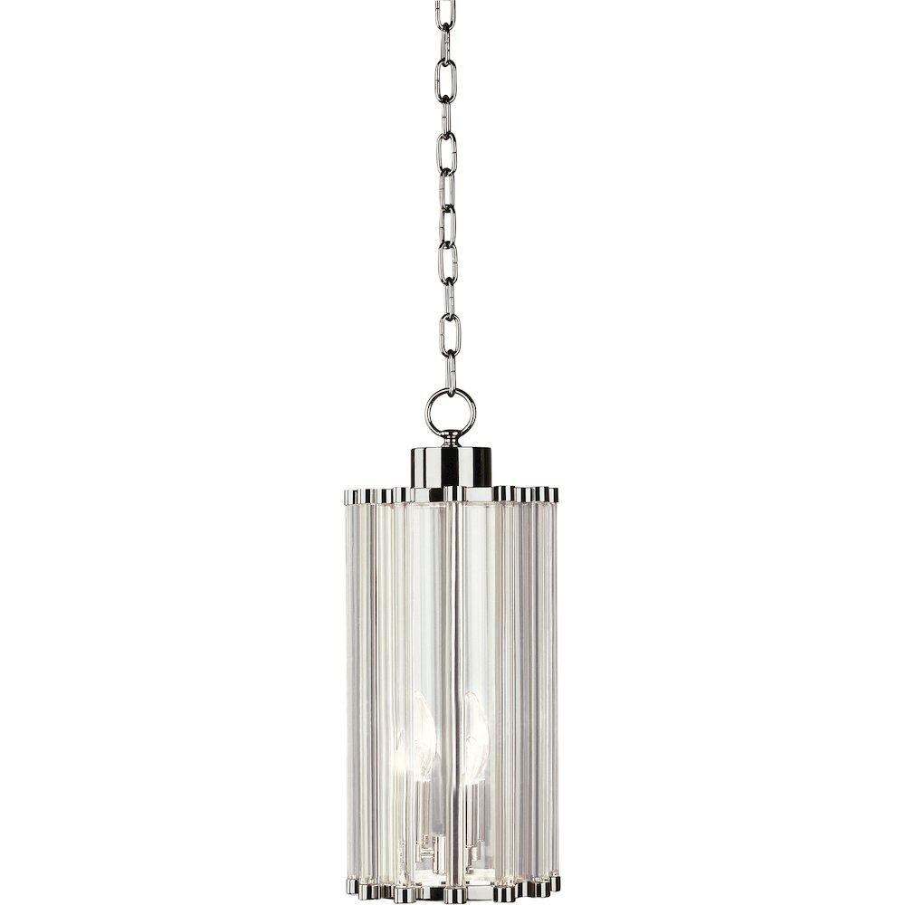 Cole Pendant in Polished Nickel Color. Picture 1