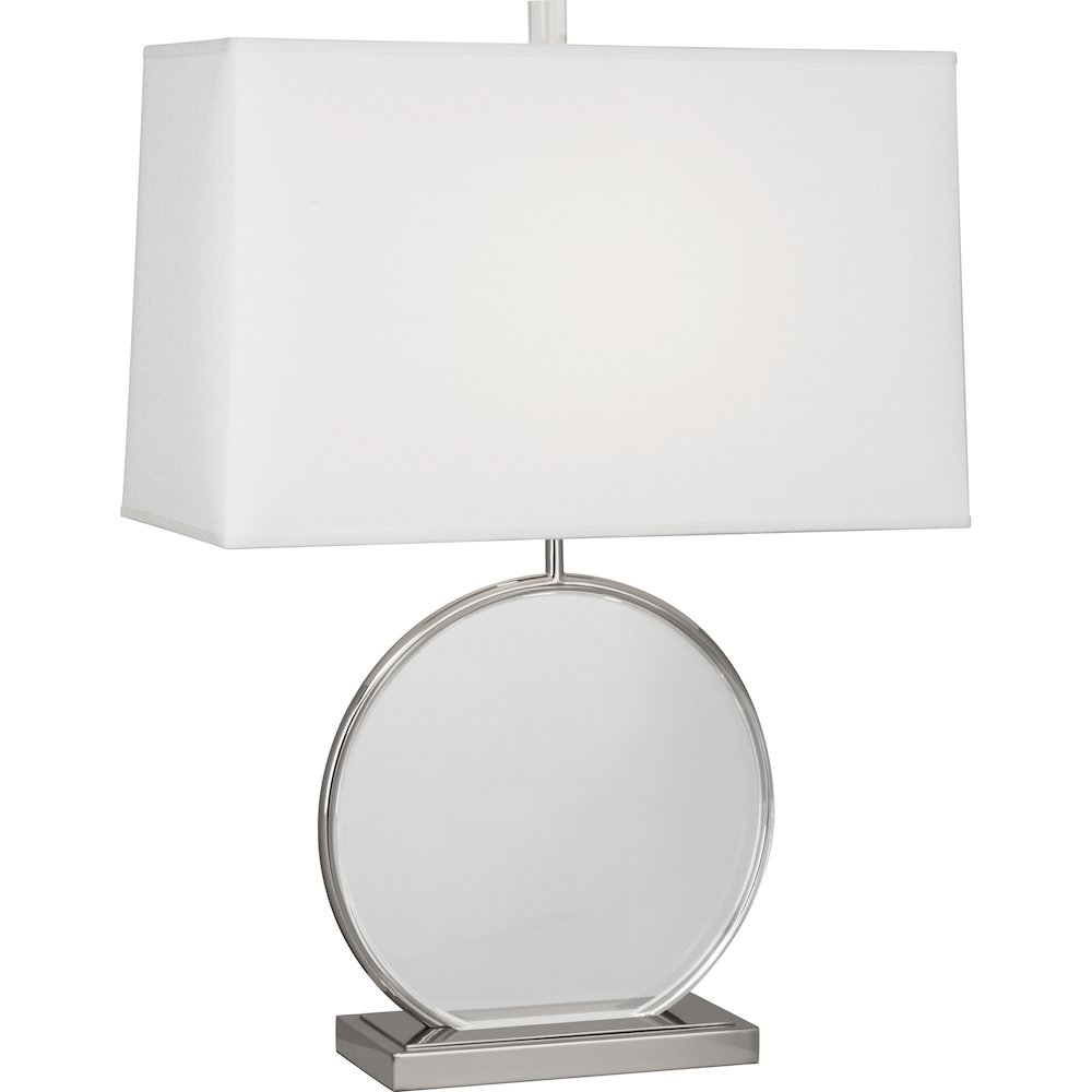 Alice Table Lamp in Polished Nickel Color. Picture 1