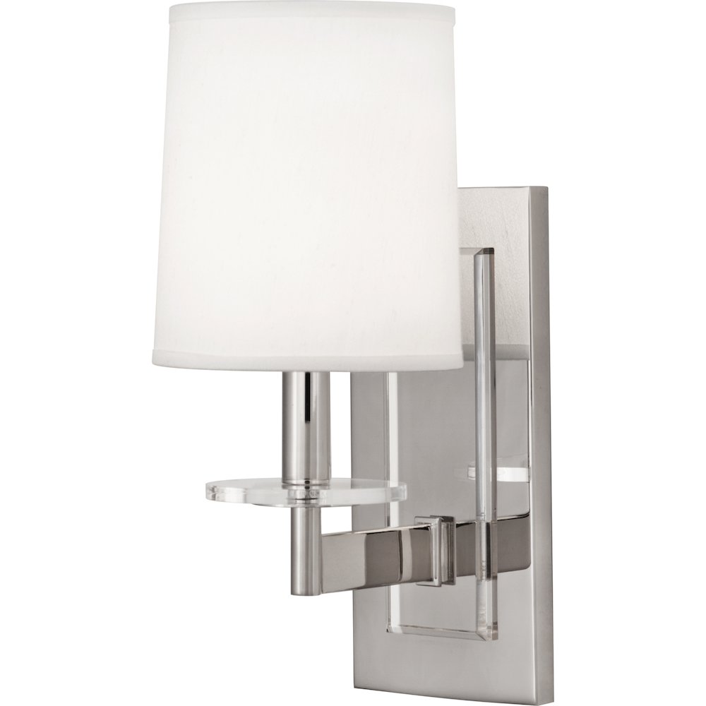 Alice Wall Sconce in Polished Nickel Color. Picture 1