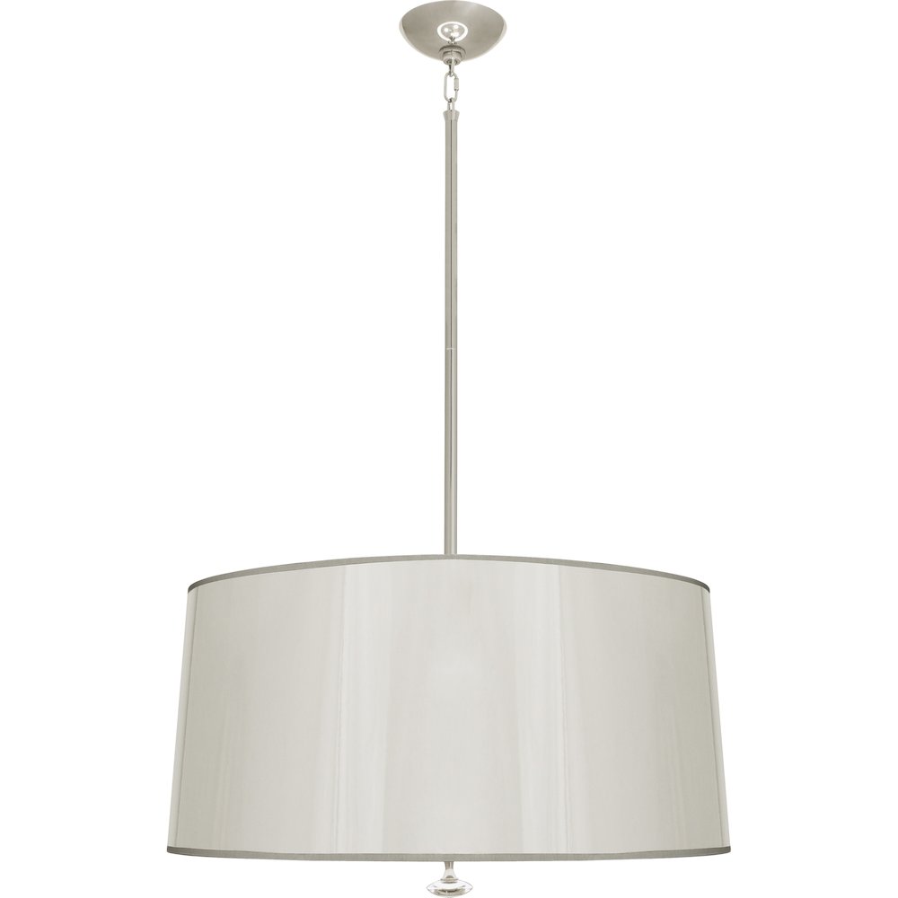 Penelope Pendant in Polished Nickel Color. Picture 1